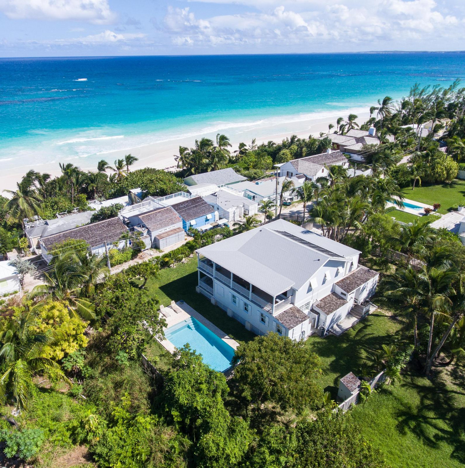 Coconuts oceanfront vacation house Harbour Island Bahamas